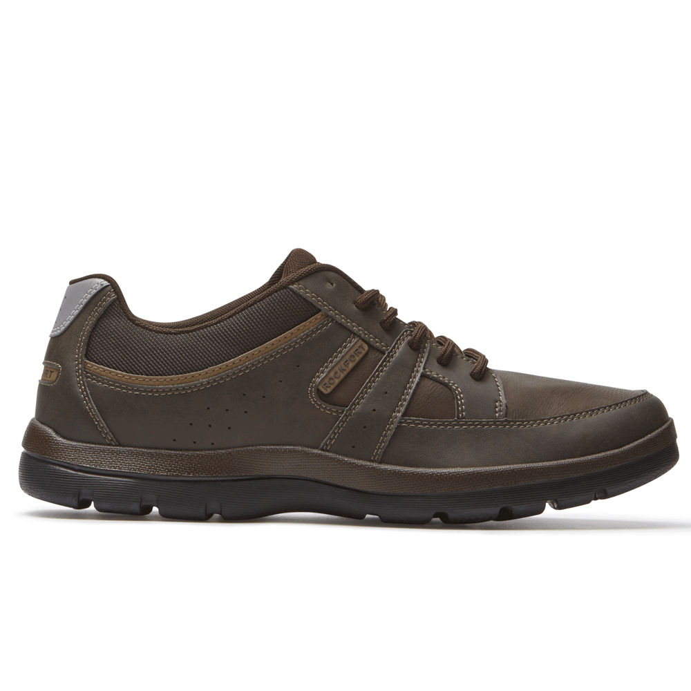 Zapatillas Rockport Hombre Mexico - Get Your Kicks Blucher Marrom - KGDPI7183